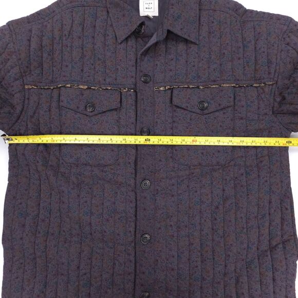 NEW Cleo + Wolf Quilted Patchwork Jacket Oversized Shacket Western Boho Prairie - Picture 5 of 13